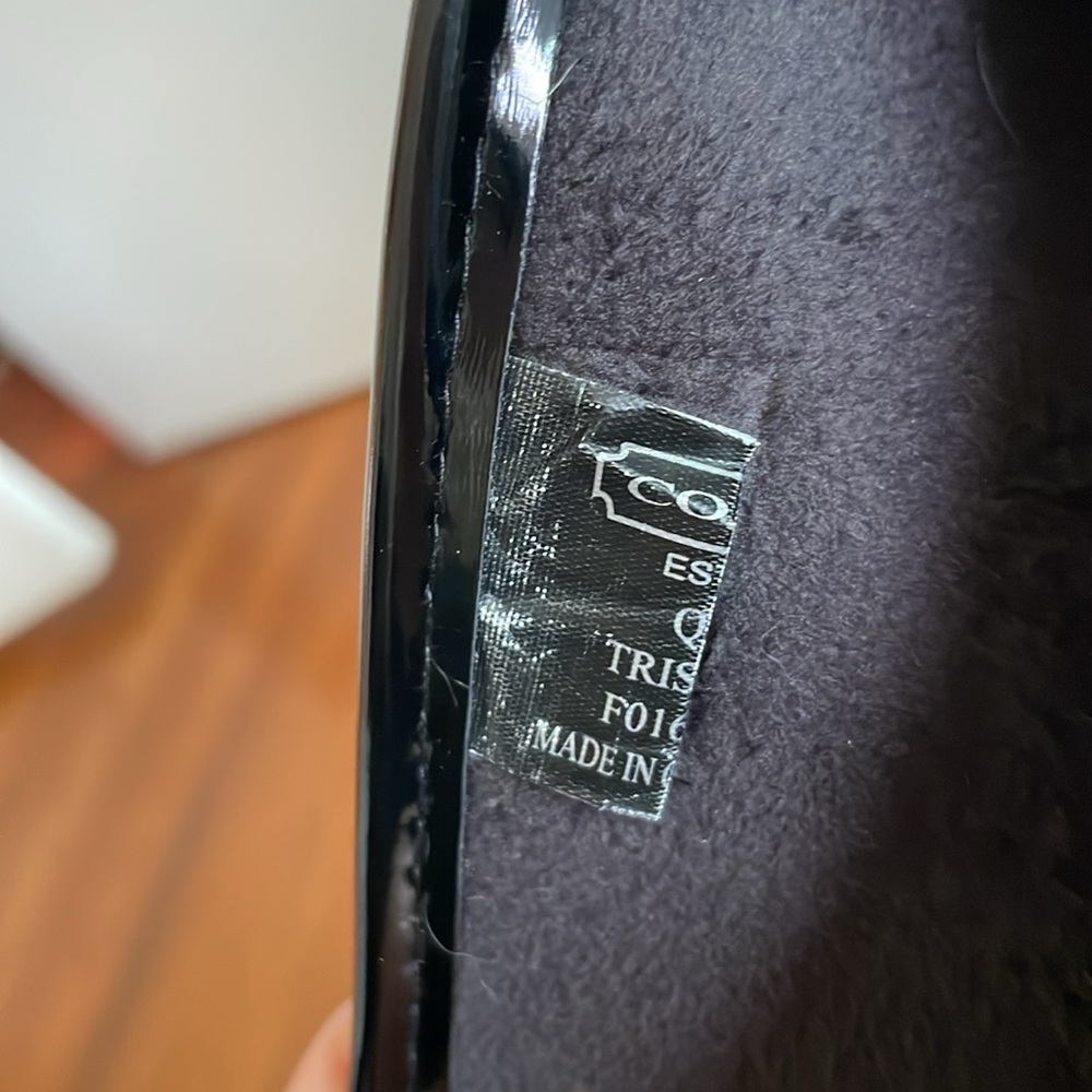 Coach Women's Tristee Black Rain Boots - Picture 8 of 10